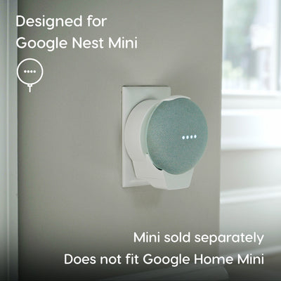 doqxD Wall Outlet Mount for Google Nest Mini 2nd Generation