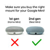 doqxD Wall Outlet Mount for Google Nest Mini 2nd Generation